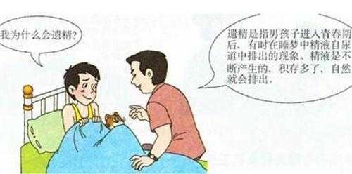 男孩子为什么会射精,男孩为什么会遗精 