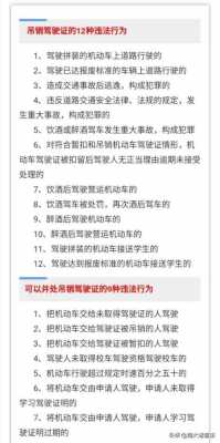 怎么样会吊销驾照,怎么样吊销驾照驾驶证 